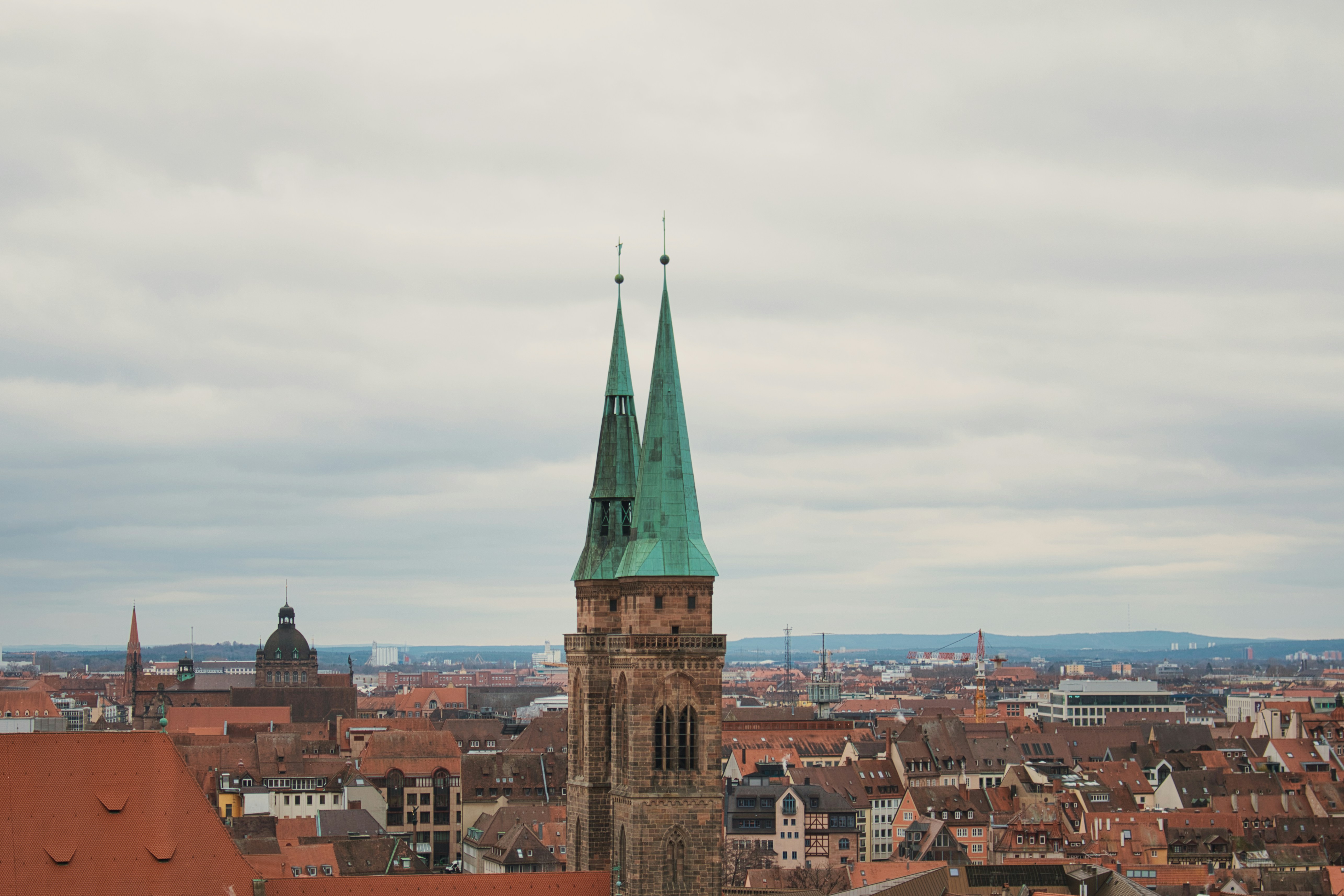 Nuremberg Skyline View